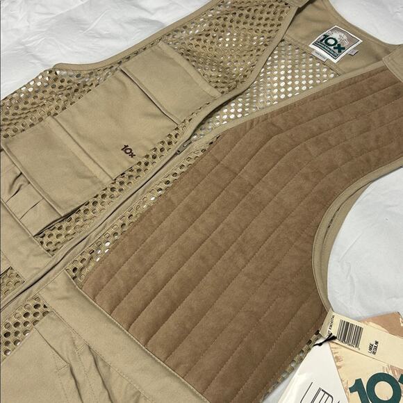 NWT Vintage 10x Americas Finest Sport Clothing Hunting Shooting Vest Men’s Large - Picture 2 of 9